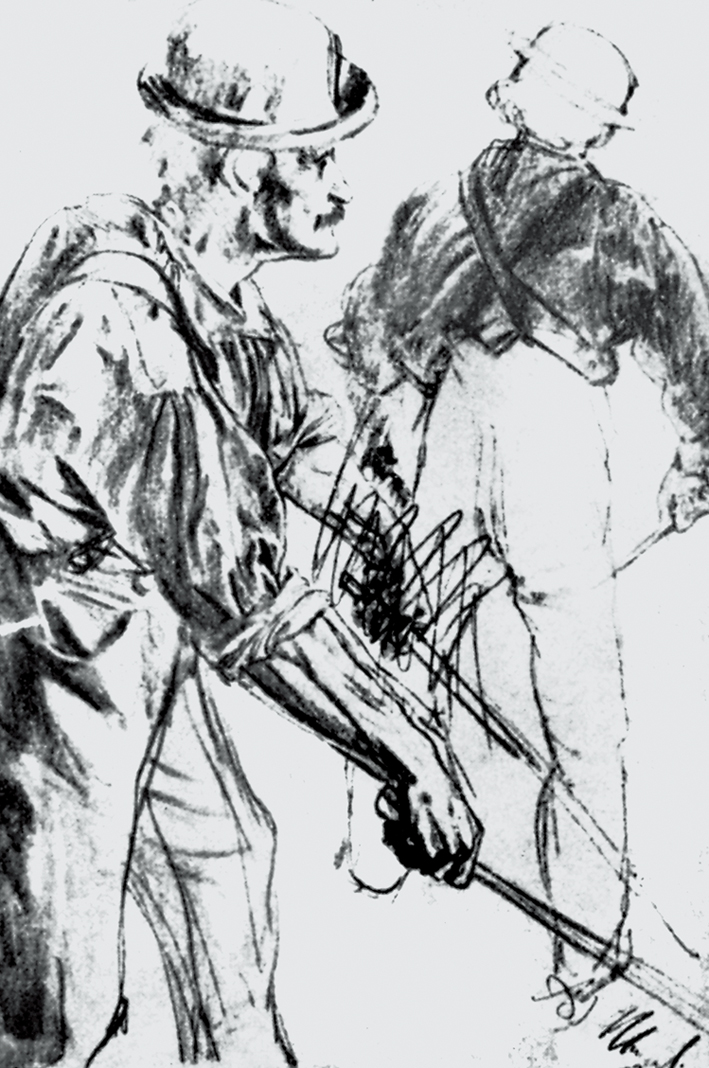  Adolpyh Von Menzel —— 速写 视点出版 (159)